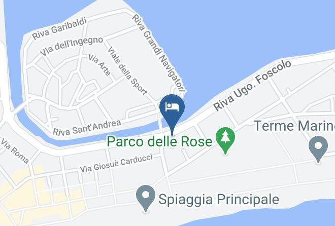 Gorizia - Albergo Sorriso Maps
