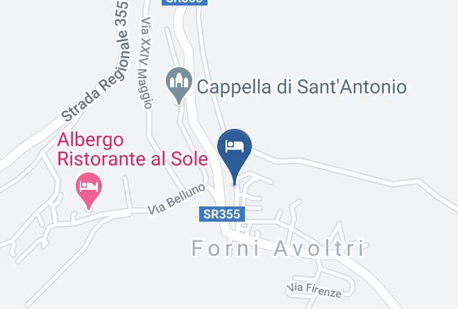 Udine - Albergo Sottocorona Maps