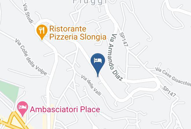 Frosinone - Albergo Splendore Di Leoni Luciana E D'amico Carla Snc Maps
