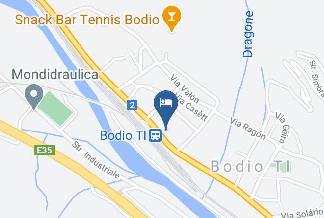 Leventina - Albergo Stazione Maps