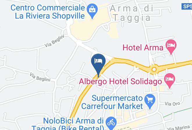 Imperia - Albergo Stefano Maps
