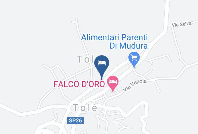 Bologna - Albergo Ristorante Stella Maps