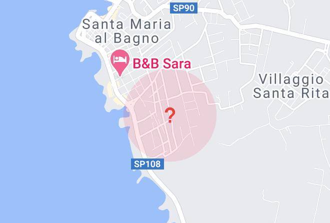 Lecce - Albergo Stella Maris Maps