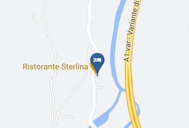 Bologna - Albergo Sterlina Maps