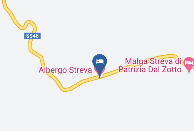 Trento - Albergo Streva Maps