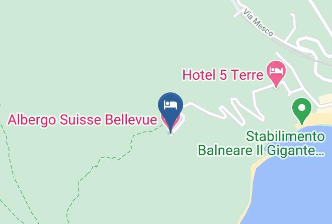 La Spezia - Albergo Suisse Bellevue Maps