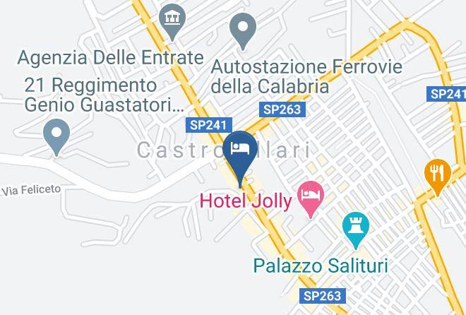 Cosenza - Albergo Tarsia Maps