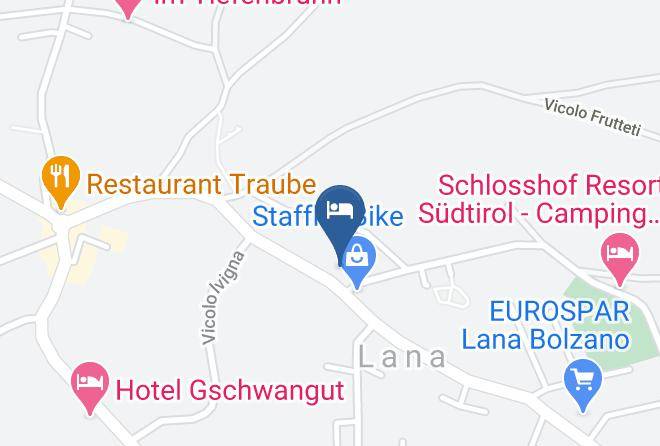 Bolzano - Albergo Tennis Maps