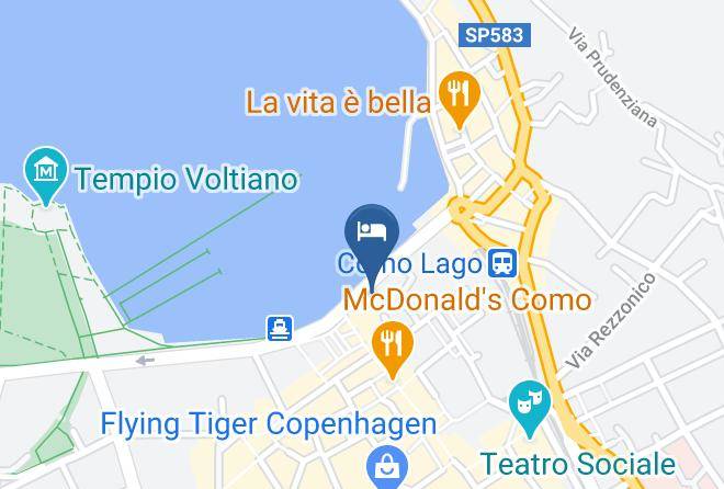 Como - Albergo Terminus Maps
