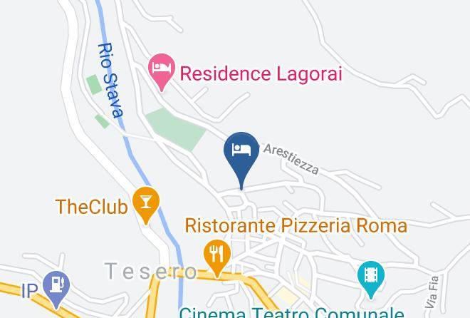 Trento - Albergo Tilde Maps