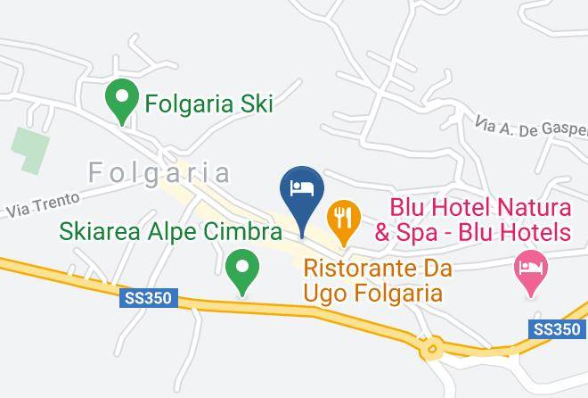 Trento - Albergo Tomasi Maps