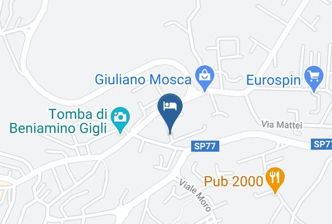 Macerata - Albergo Tonino Maps
