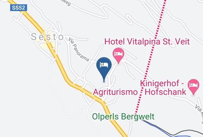 Bolzano - Albergo Tonyhof Maps