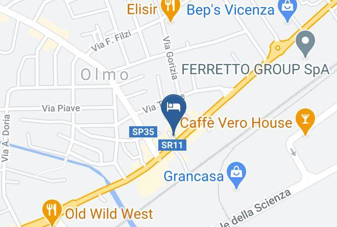 Albergo Trattoria Al Centro Map