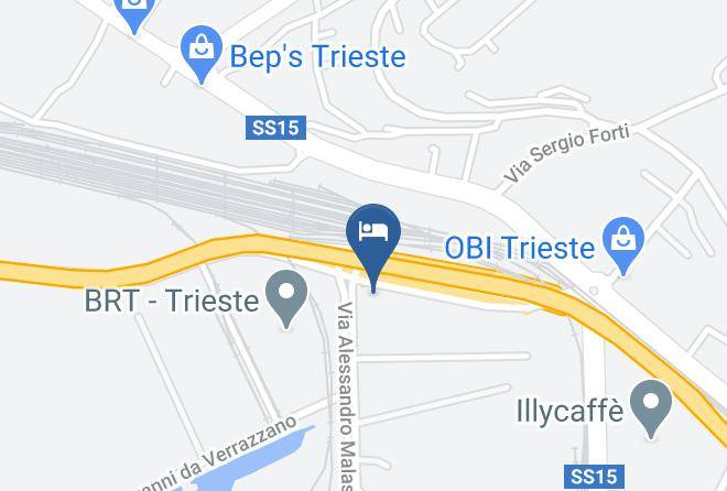 Trieste - Albergo Trattoria Al Ristoro Maps