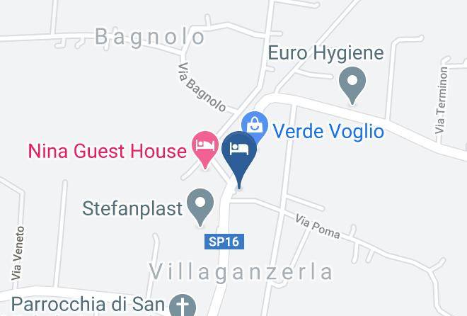 Vicenza - Albergo Tre Scalini Maps