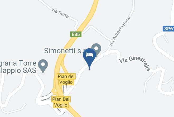 Bologna - Albergo Val Di Setta Maps