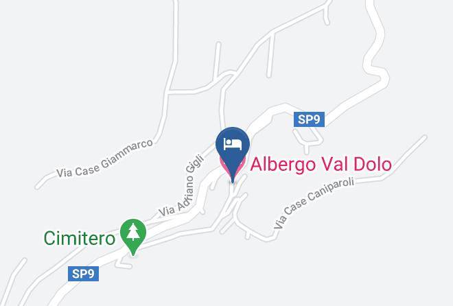 Reggio Emilia - Albergo Val Dolo Maps
