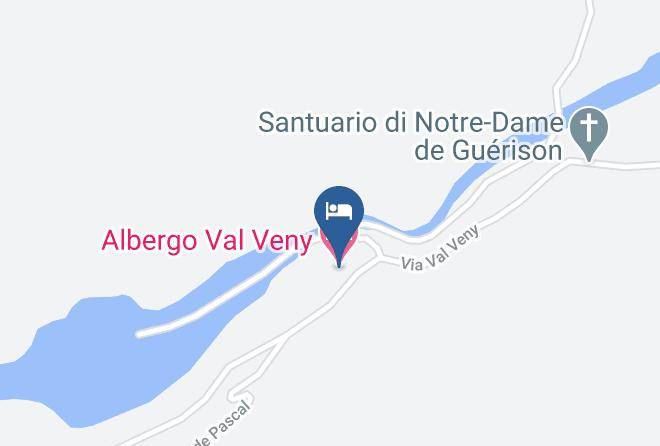 Albergo Val Veny Map