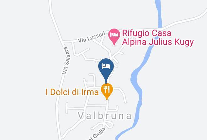 Udine - Albergo Valbruna Inn Maps