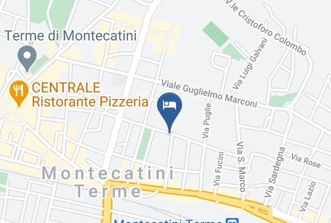 Pistoia - Albergo Valdinievole Maps