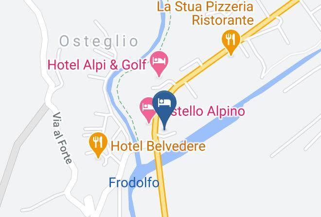 Sondrio - Albergo Vallecetta Maps