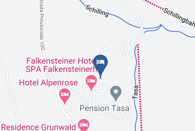 Bolzano - Albergo Valserhof Hotel Maps