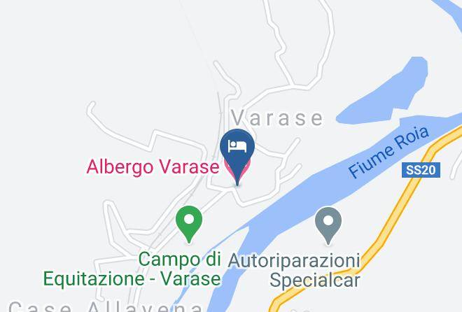 Imperia - Albergo Varase Maps