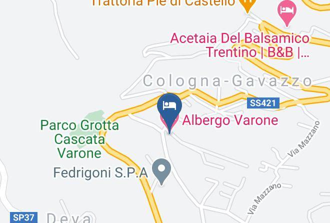 Trento - Albergo Varone Maps