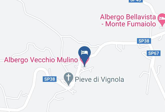 Forli - Albergo Vecchio Mulino Maps