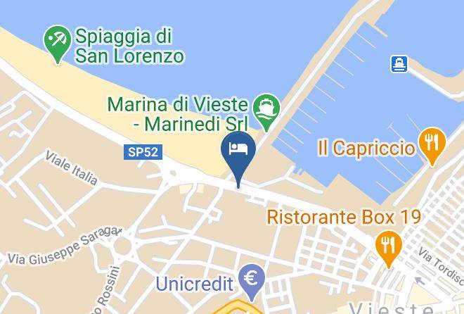 Foggia - Albergo Vela Velo Maps