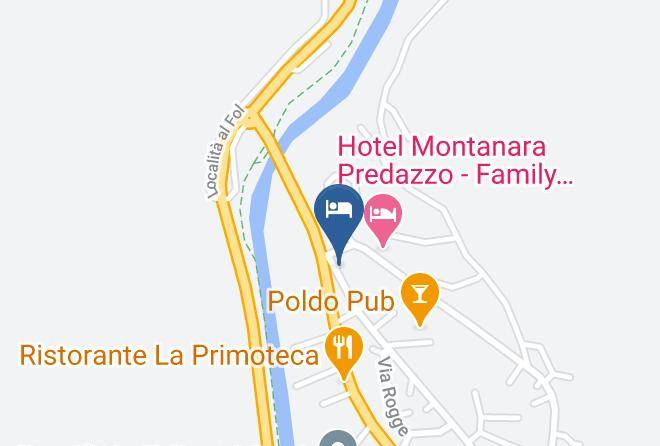 Trento - Albergo Vinella Ristorante Maps