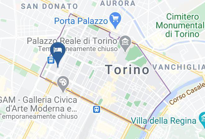 Turin - Albergo Vinzaglio Maps