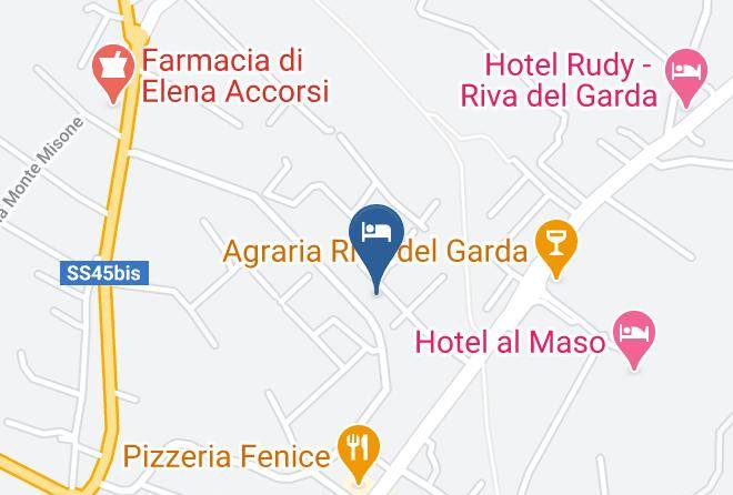 Trento - Albergo Virgilio Maps