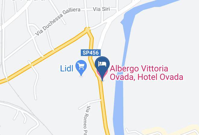 Alessandria - Albergo Vittoria Ovada Hotel Ovada Maps