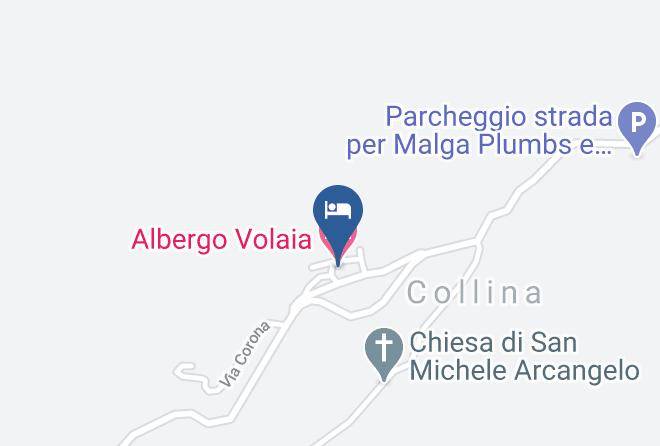 Udine - Albergo Volaia Maps