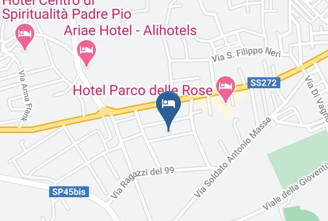 Albergo Ristorante La Buona Forchetta S Anna Map