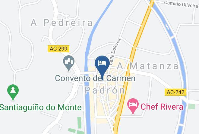 Auna - Albergue A Barca De Pedra Maps