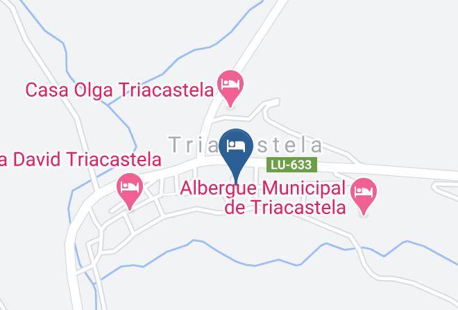 Lugo - Albergue A Horta De Abel Maps