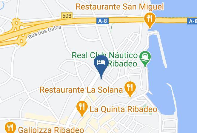 Lugo - Albergue A Ponte Maps