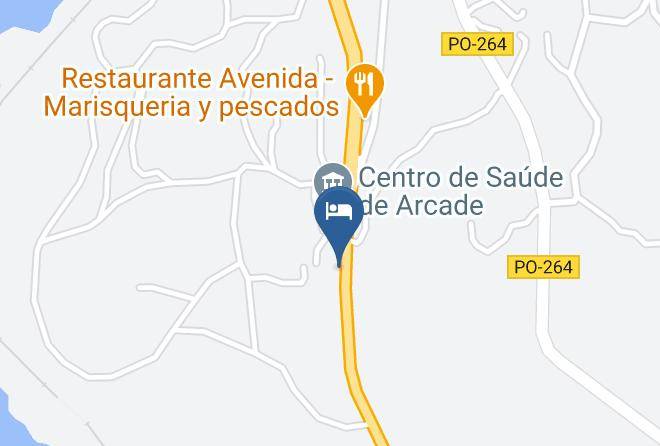 Pontevedra - Albergue A Xesteira Maps