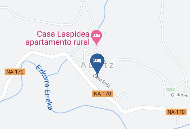 Navarra - Albergue Abarun Aterpea Maps