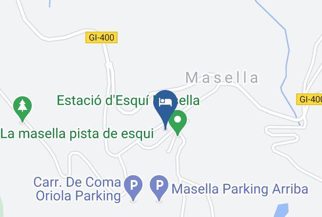 Girona - Albergue Abrigall Masella Maps