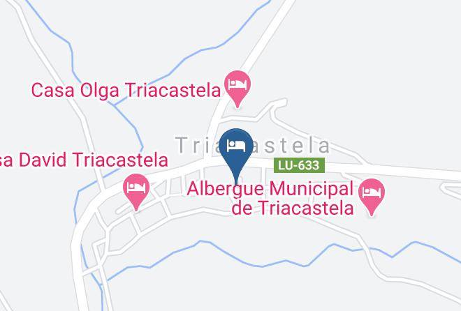 Lugo - Albergue Atrio Maps