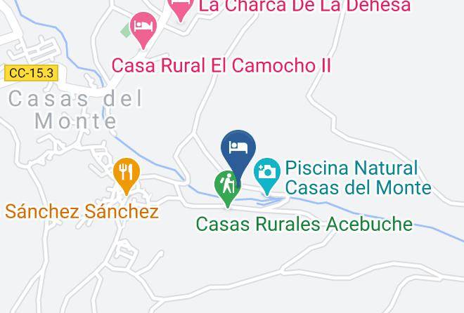 Caceres - Albergue Aurora Boreal Maps