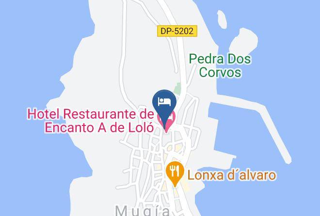 Albergue Bela Muxia Map