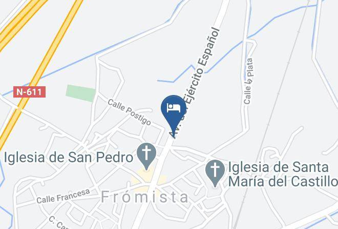 Palencia - Albergue Betania Maps