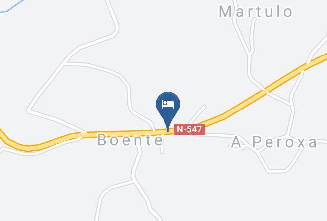 Auna - Albergue Boente Maps