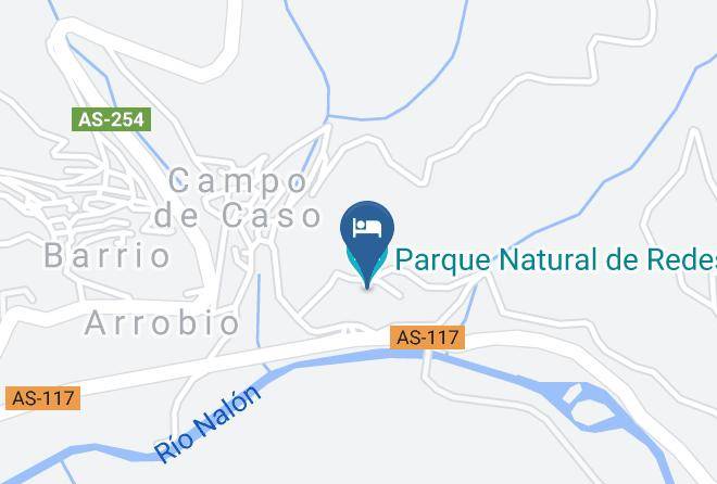 Asturias - Albergue Camin De Redes Maps