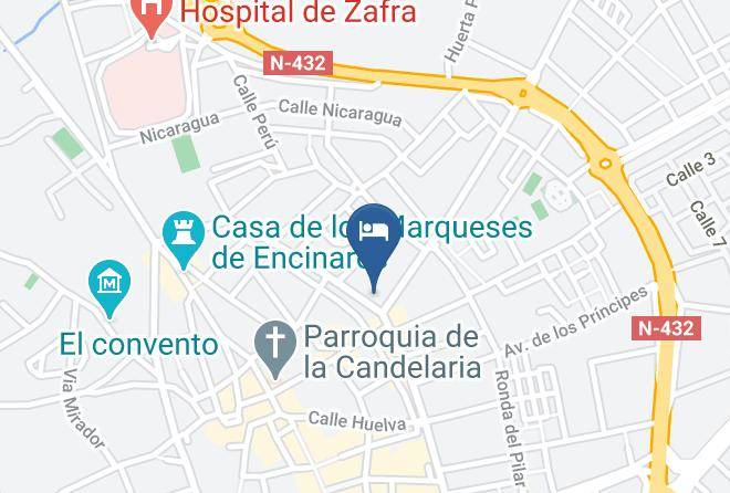 Albergue Convento San Francisco Map